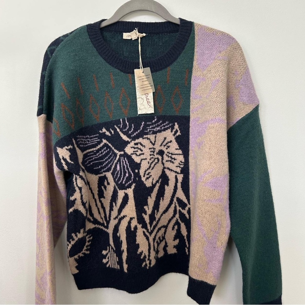 Floral Sweater